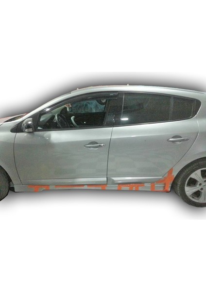 Psd Renault Megane 3 2009 - 2016 Sport Marşpiyel Plastik Boyasız