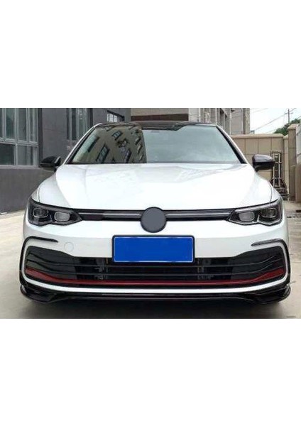 Çmk Volkswagen Golf 8 2021+ Sis Kaşı - Piano Black