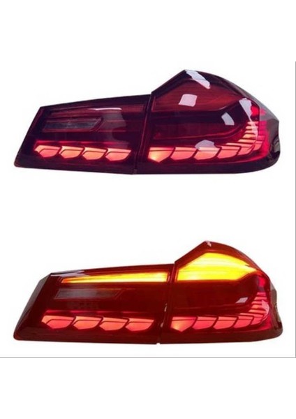 Bmw 5 Serisi G30 Dragon Led Stop - Kırmızı