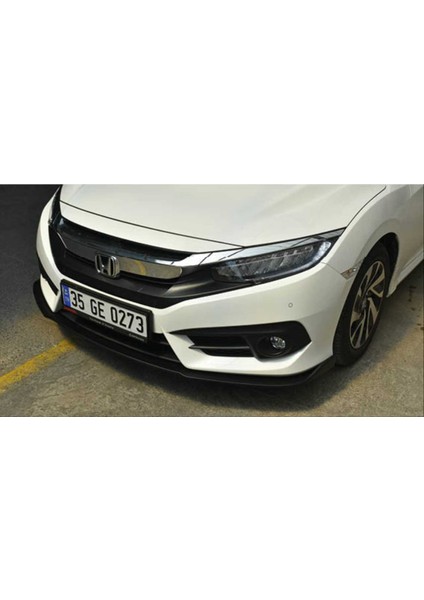 Honda Civic Fc5 2016-2020 Ön Lip Dizayn ( Tek Parça)