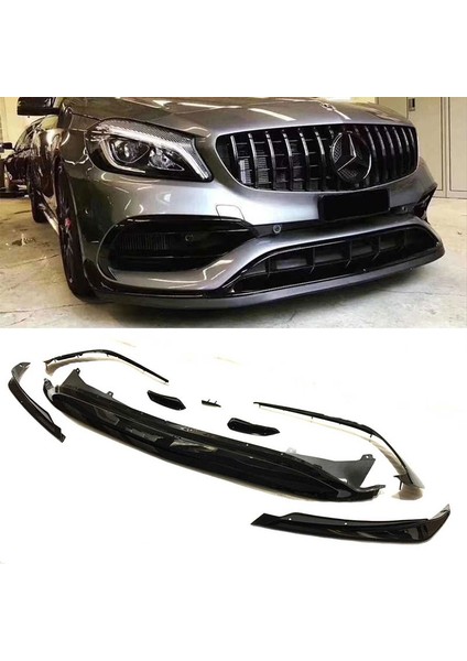 Mercedes W176 2016-2018 A Serisi A45 Ön Tampon Aero Kit