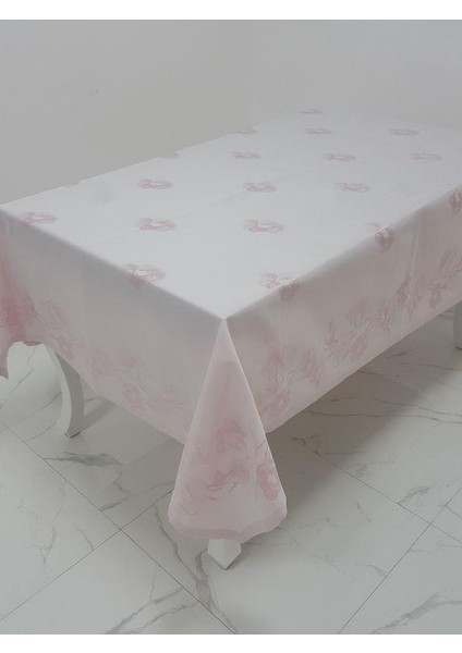 Müge Lüx Jakar Kumaş Pudra Masa Örtüsü Dikdörtgen 160x320 cm - 1083
