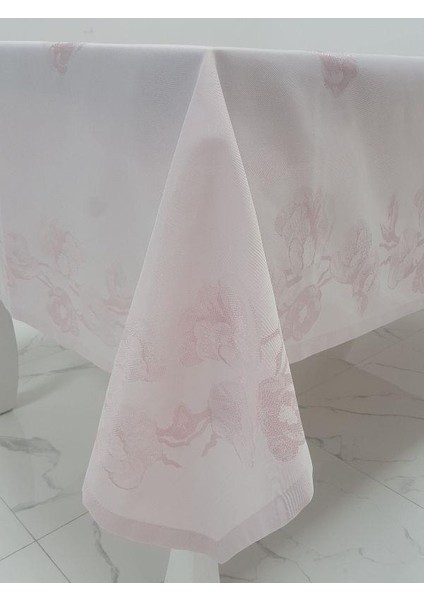 Müge Lüx Jakar Kumaş Pudra Masa Örtüsü Dikdörtgen 160x320 cm - 1083