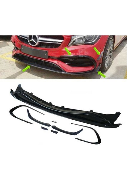 Mercedes Cla 45 2016-2018 Ön Tampon Aero Kit (Amg Donanım Için)