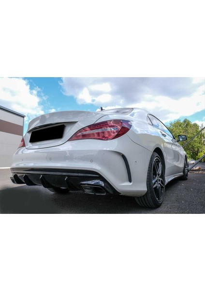 Mercedes W176 12-15 A45 Difüzör Egzoz Seti Amg Siyah Egzoz modelleri