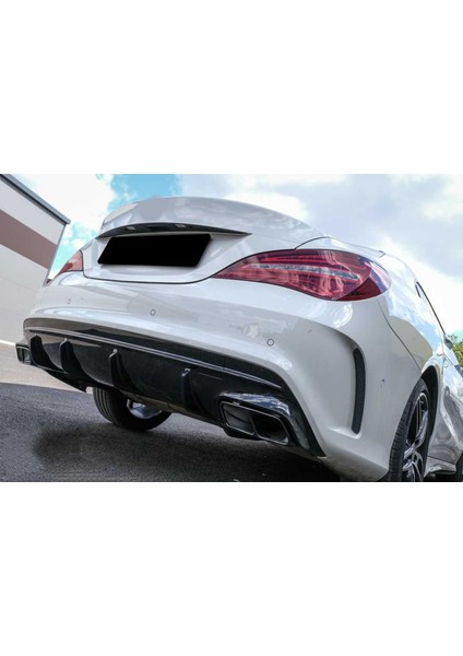Mercedes W176 12-15 A45 Difüzör Egzoz Seti Amg Siyah Egzoz fırsatları