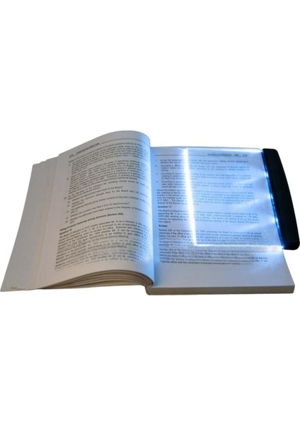 Kitap Arası Okuma Işığı LED Panel Kitap Okuma Lambası-