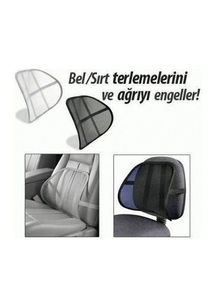 Bel Destekli Tam Ortopedik File Yastık-