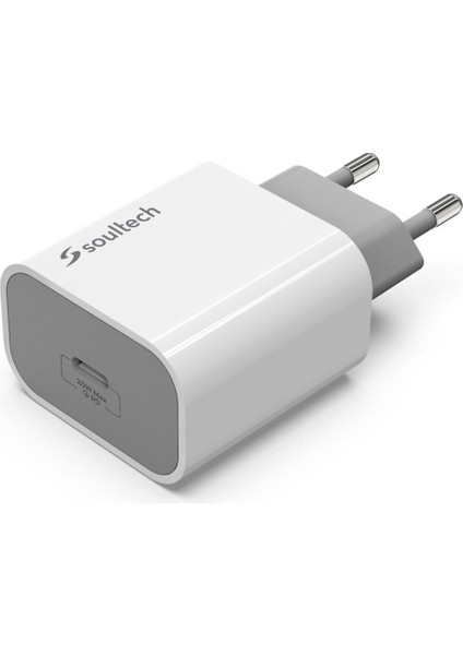 Usb-C 20W Hızlı Şarj Aleti + Type-C - iPhone Uyumlu 3A Platinum Şarj ve Data Kablosu