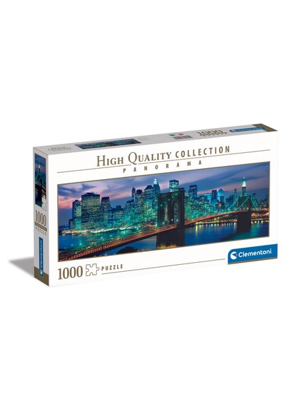 1000 Parça Panorama New York Brooklyn Bridge Puzzle