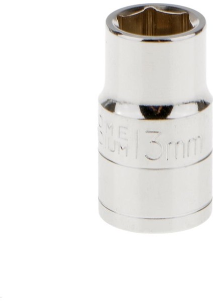13MM Kısa 1/2 "sürücü Soket Metrik Altıgen Krom Sarma Vanadyum Parçası (Yurt Dışından)