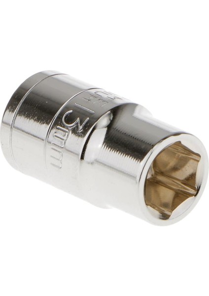 13MM Kısa 1/2 "sürücü Soket Metrik Altıgen Krom Sarma Vanadyum Parçası (Yurt Dışından)