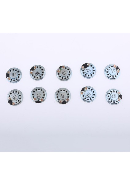 10 Adet 28MM 8ohm 0.5 W Ses Hoparlör Stereo Woofer Hoparlör Trompet Horn (Yurt Dışından)