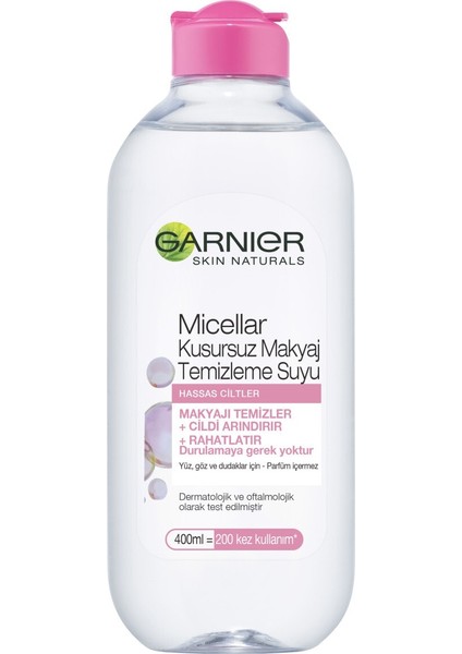 2'li Micellar Kusursuz Makyaj Temizleme Suyu 400 ml 36005413585532