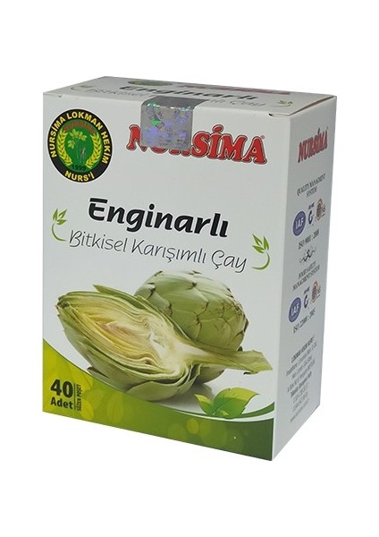 Enginarlı Bitkisel Karışı mlı Çay 40'lı