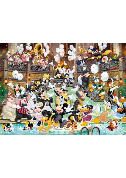 1000 Parça Mickey Mouse Celebration Yetişkin Puzzle