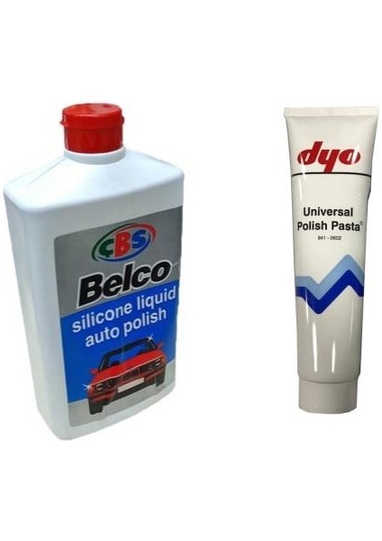 Belco Silikonlu 1 Litre + Dyo Beyaz Ince Pasta 200 Gr.