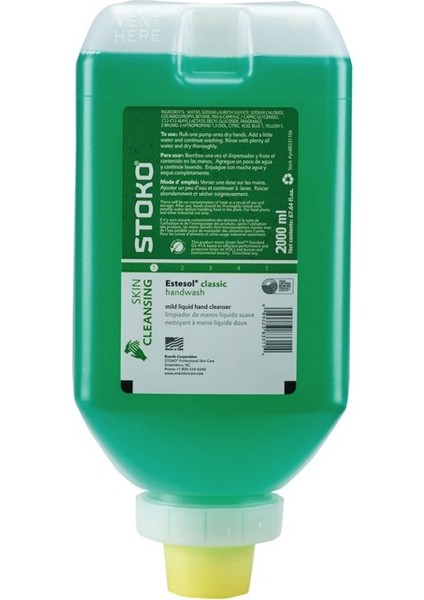 Estesol 2000 ml Sabun Içermeyen Sıvı Cilt Temizleyicisi Made In Germany