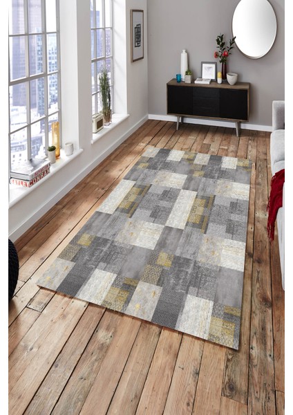Woolly Dijital Baskılı Makinada Yıkanabilir Halı - ES260