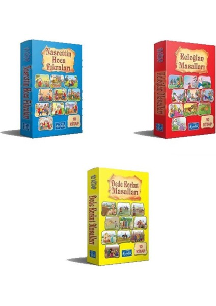 Yerli Masallar Seti 30 Kitap