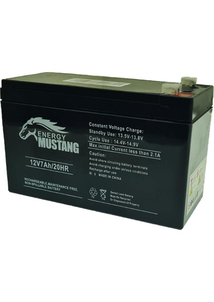 12V 7AH/20HR Pil Aküsü