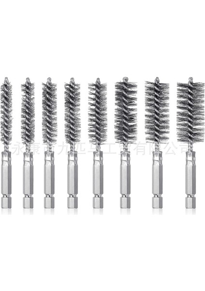 Çelik Tel Tüp Temizleme Fırçası 6x Farklı Boyutlar Mandrel Çeşitli Naylon (Yurt Dışından) indirimleri