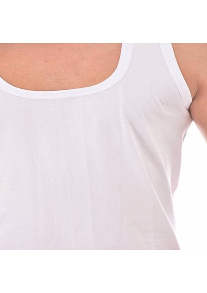 Erkek Beyaz Penye Atlet 0101 6'lı Paket fırsatları