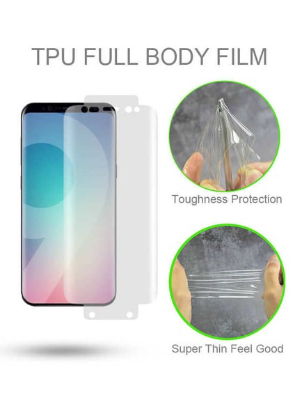 Samsung Galaxy S9 Antişok Ön Ekran Koruyucu (Cam Değildir) fiyatları
