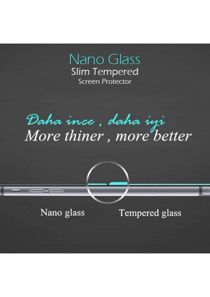 Xiaomi Mi 8 Pro Nano Teknoloji Kırılmaz Cam Ekran Koruyucu Plastik ve Cam Karışımı