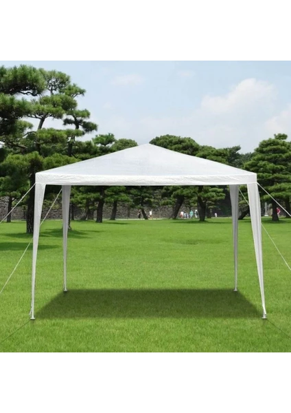 Katlanabilir Polyester Gazebo Bahçe Çadır 3x3 Metre