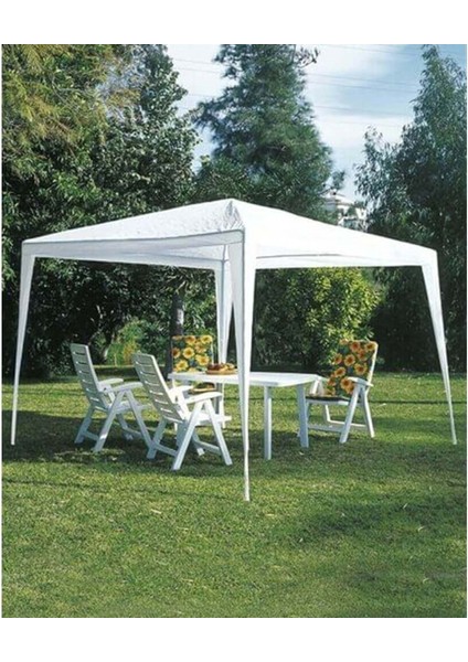 Katlanabilir Polyester Gazebo Bahçe Çadır 3x3 Metre