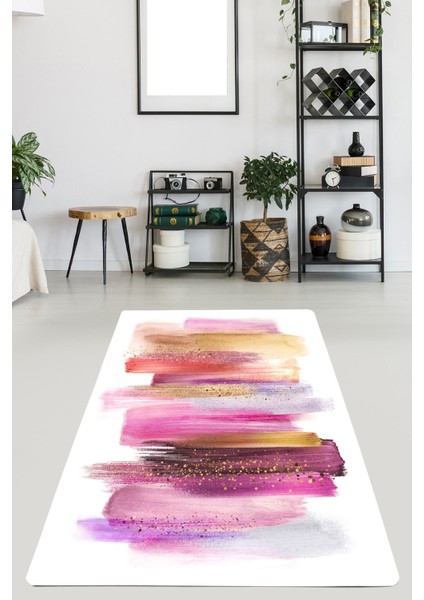 Woolly Renkli Fırça Darbeli Halı (Makinada Yıkanabilir)I - ES443