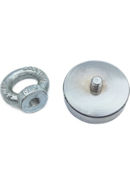 Halkalı Mıknatıs - Kancalı Deniz Kurtarma Mıknatısı - Ø60 mm - 100 kg modelleri