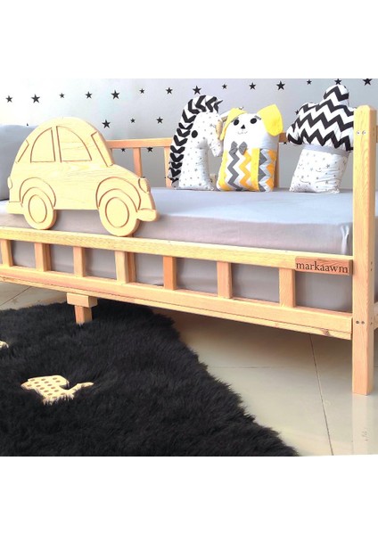 Premium Arabalı Montessori Yatak Çocuk ve Bebek Karyola fırsatları