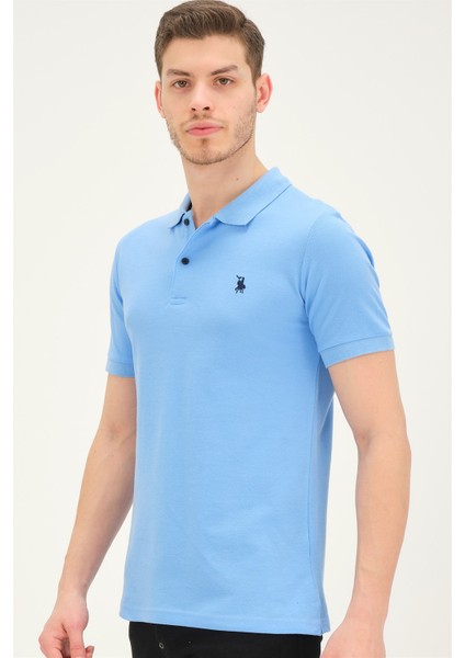 T8561 Dewberry Erkek Tshirt-Açik Mavi