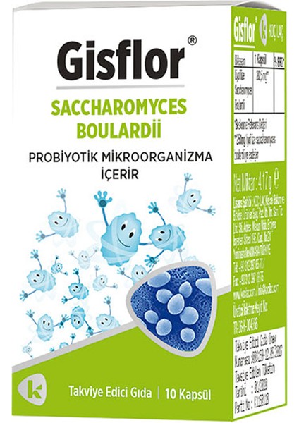 Gisflor Probiotic 10 Kapsül