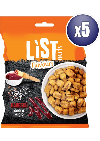 Barbekü Soslu Mısır 5 x 75 G