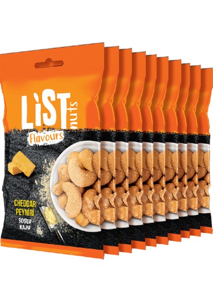 Cheddar Soslu Kaju 10 x 30 G fiyatları