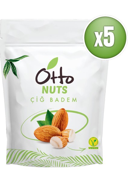 Vegan Çiğ Badem 5 x 150 G