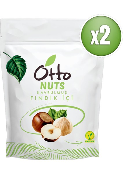 Otto Nuts Vegan Kavrulmuş Fındık Içi 2 x 150 G