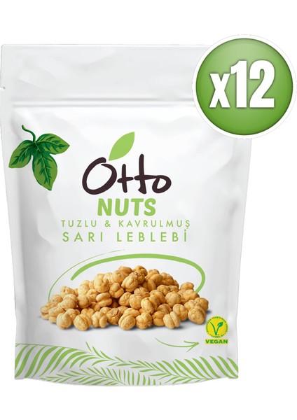 Vegan Tuzlu Sarı Leblebi 12 x 150 G