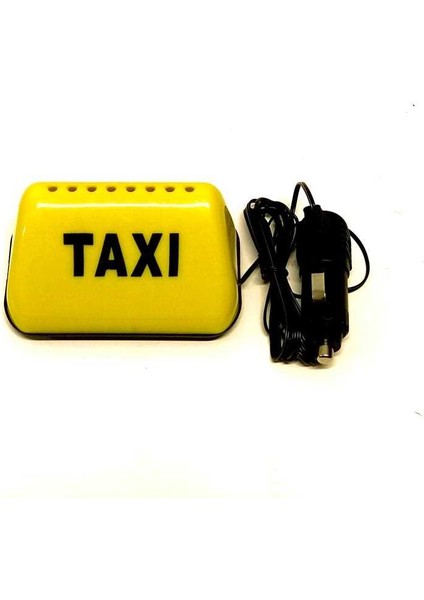 Taxi Levha Maketi Isıklı 8 cm Isıklı