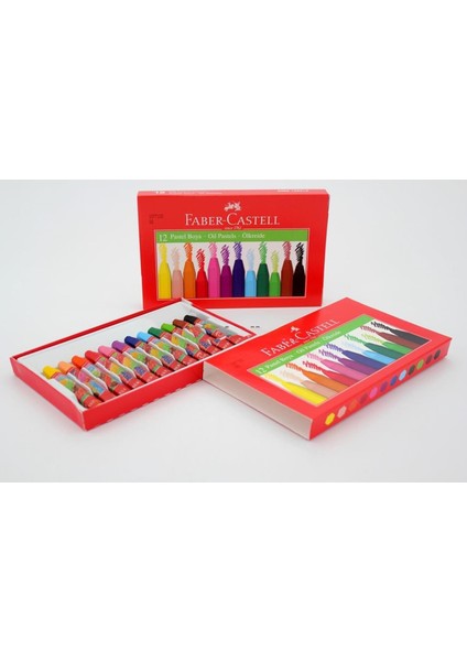12 Renk Pastel Boya Faber-Castell