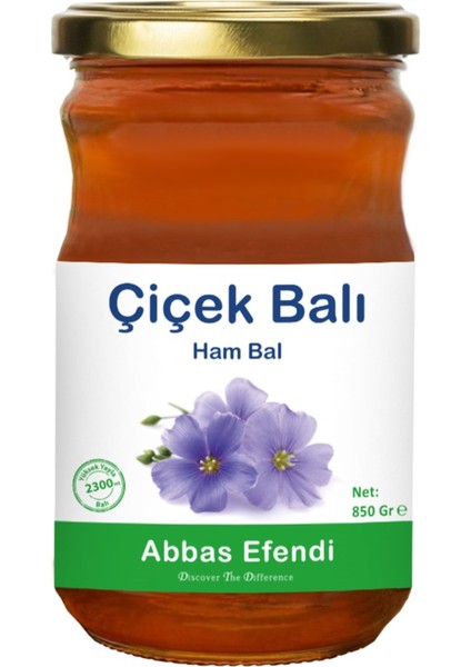 Çiçek Balı 850 gr Ham Bal
