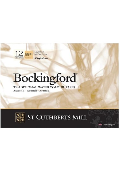 Bockingford Rough Suluboya Blok 26X36CM 300GR 12 Yaprak