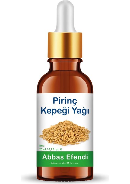 Pirinç Kepeği Yağı 20 ml