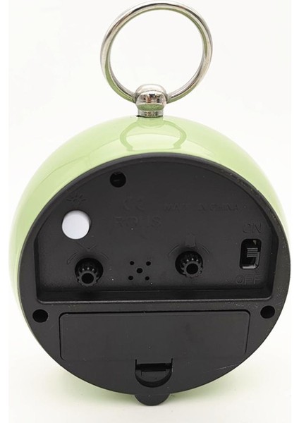 Gitmeyen Sessiz Kuvars Analog Başucu Çalar Saat Yüksek Sesle Alarm ve Adaçayı Yeşil (Yurt Dışından) modelleri