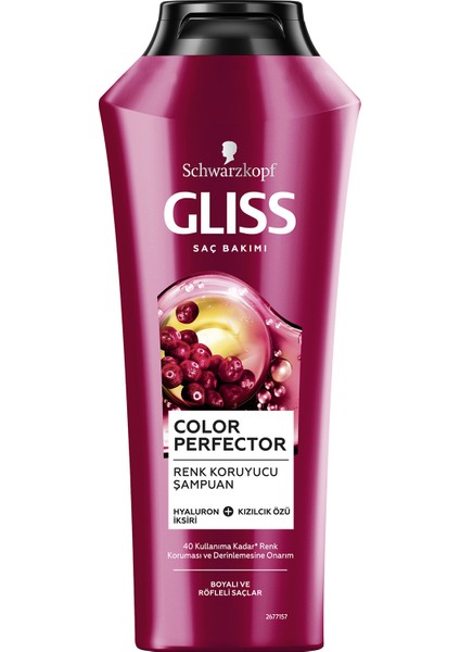 Color Perfector Renk Koruyucu Şampuan - Hyaluron İksiri ve Kızılcık Özü ile 500 ml