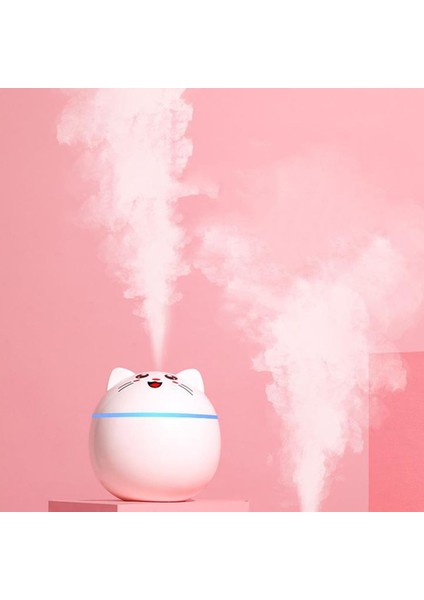 300 ml - Uçucu Yağ Difüzör Nemlendirici Hava Aromaterapi LED Ultrasonik Aroma Beyaz (Yurt Dışından) fiyatları