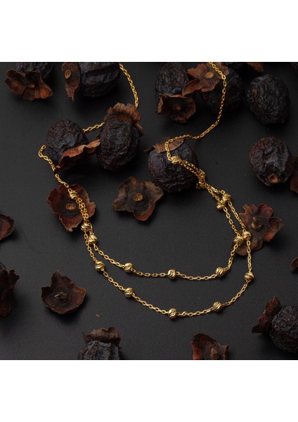 Dorika Toplu 22 Ayar Altın Kolye fırsatları